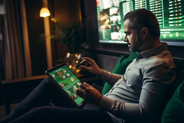 Layar kasino langsung shiokambing1 menampilkan meja permainan dengan dealer nyata